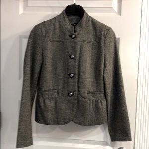 Apt 9 Black and White Boucle Fitted Blazer